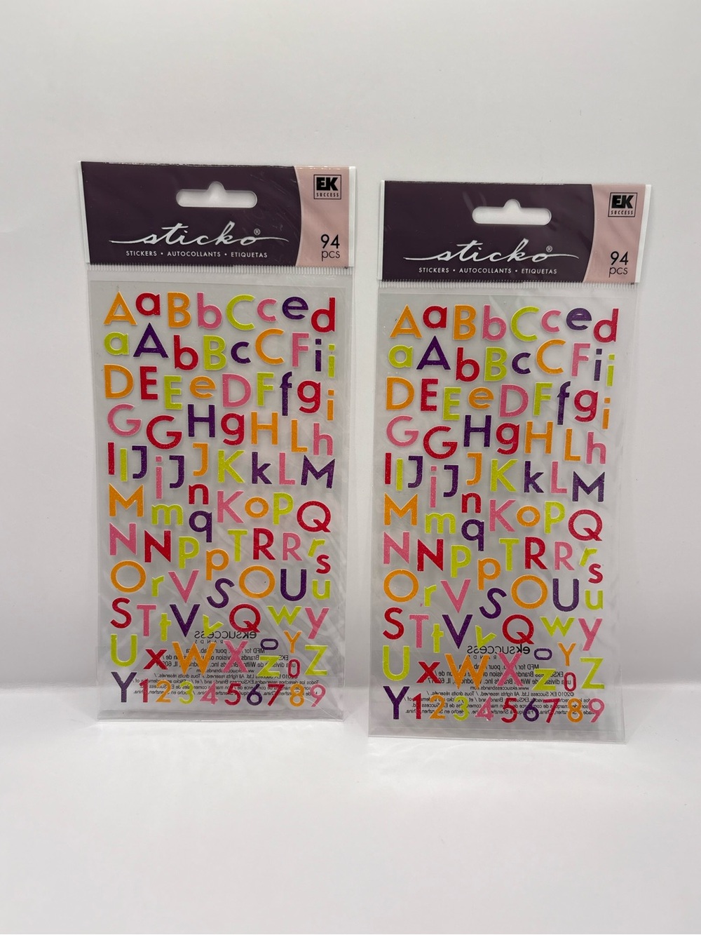 Alphabet Stickers